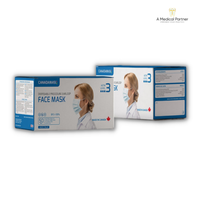 ASTM 3 Adult Procedure Mask - Case of 40 Boxes/2000 Masks ($0.14 / $0.15 per mask) ASTM 3 Adult Procedure Mask - Case of 40 Boxes/2000 Masks ($0.14 / $0.15 per mask)