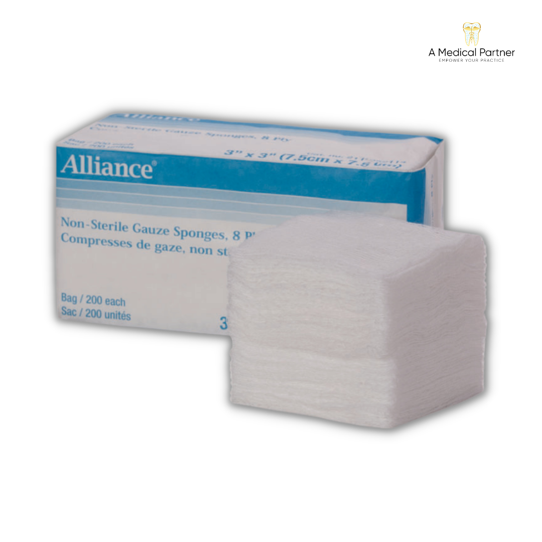 Alliance Gauze Sponge Non-Woven 12 Ply Non-Sterile 2
