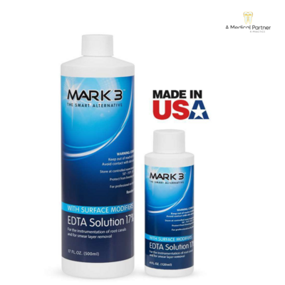 EDTA Solution 17% MARK3 - Bottle 17oz 500ml EDTA Solution 17% MARK3 - Bottle 17oz 500ml