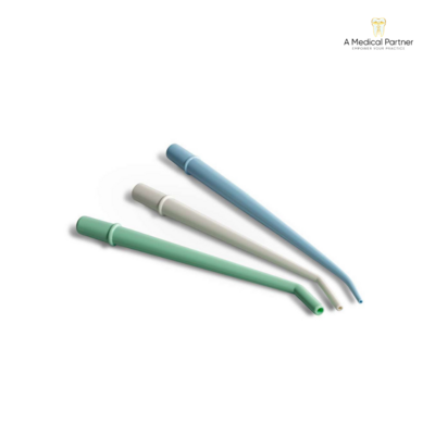 Surgical Aspirator Tips Green Large 1/4'' 25/bag - MARK3