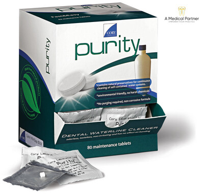Purity - Waterline Cleaning Tablets Cory Labs - box of 80 Tablets