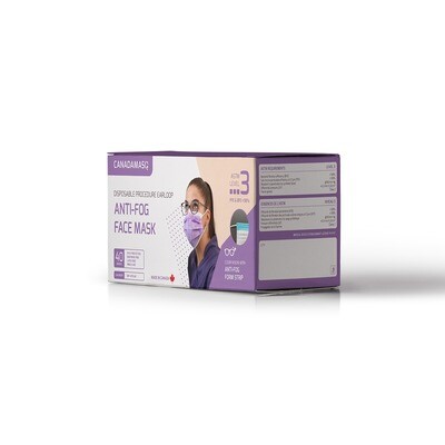 ASTM 3 Anti Fog Adult Procedure Mask - $9.99 Per Box