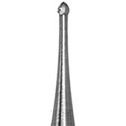 # 4 Carbide Bur, Round FG Surgical Length 1.4 mm,