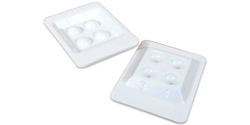 KERR, MIXING WELL, 4-CAVITY, 100/PKG