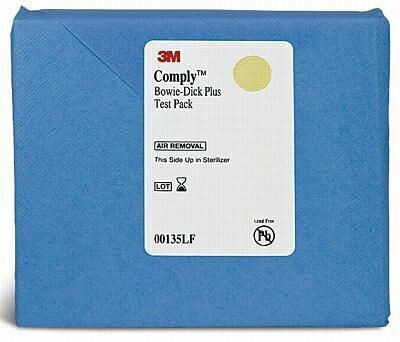 3M, COMPLY, BOWIE-DICK TEST, SHEET, LEAD FREE, 00135LF, 6/PK