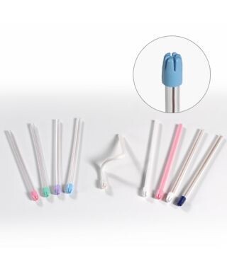 CROSSTEX, SALIVA EJECTORS, PREMIUM, MULTICOLOR, 100/BG,