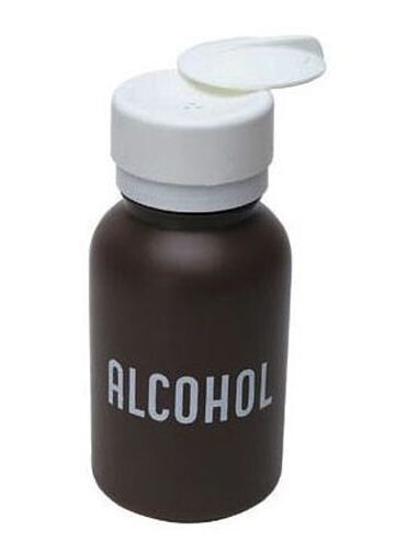 ALCOHOL DISPENSER, BROWN