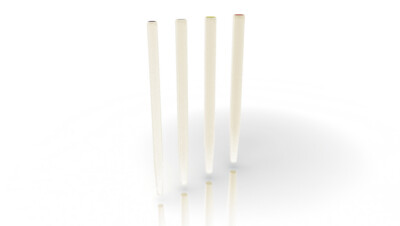 Glass Fiber Posts Translucent 1mm 5/Pk