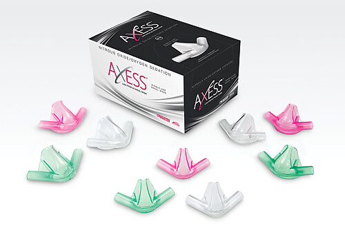 Axess Low Profile Nasal Mask, Medium, Birthday Bubblegum, 24/Pk, 53035-12