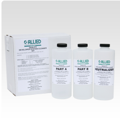 Quality Developer Systems Cleaning Agents, A & B, 1 Qt, 3/Pk