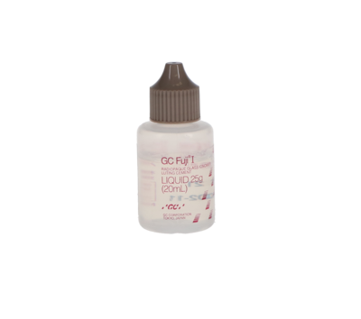 Fuji I Radiopaque Glass Ionomer Luting Cement, Liquid Refill, 20 ml, 1/Pk
