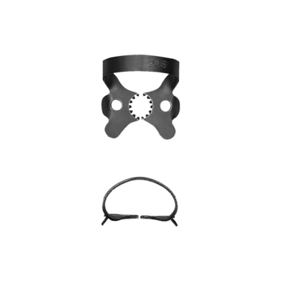 Rubber Dam Clamp, Premolars, # 2AS, Black, 1/Pk, 1313