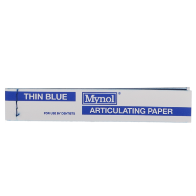 Mynol Articulating Paper, Thin Blue 140/Pk, 11003