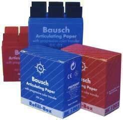 Arti-Check Micro-Thin Articulating Paper, 200 microns, Red, 300/Pk, BK02