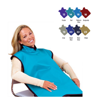 Adult X-Ray Bib w/Collar Apron Camouflage, 75051-23