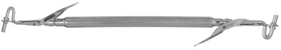 Amalgam Carrier, Lever-Type, Steel Tip, Double-End, # 3/5, Medium/Extra Large, 1/Pk, IN01-050