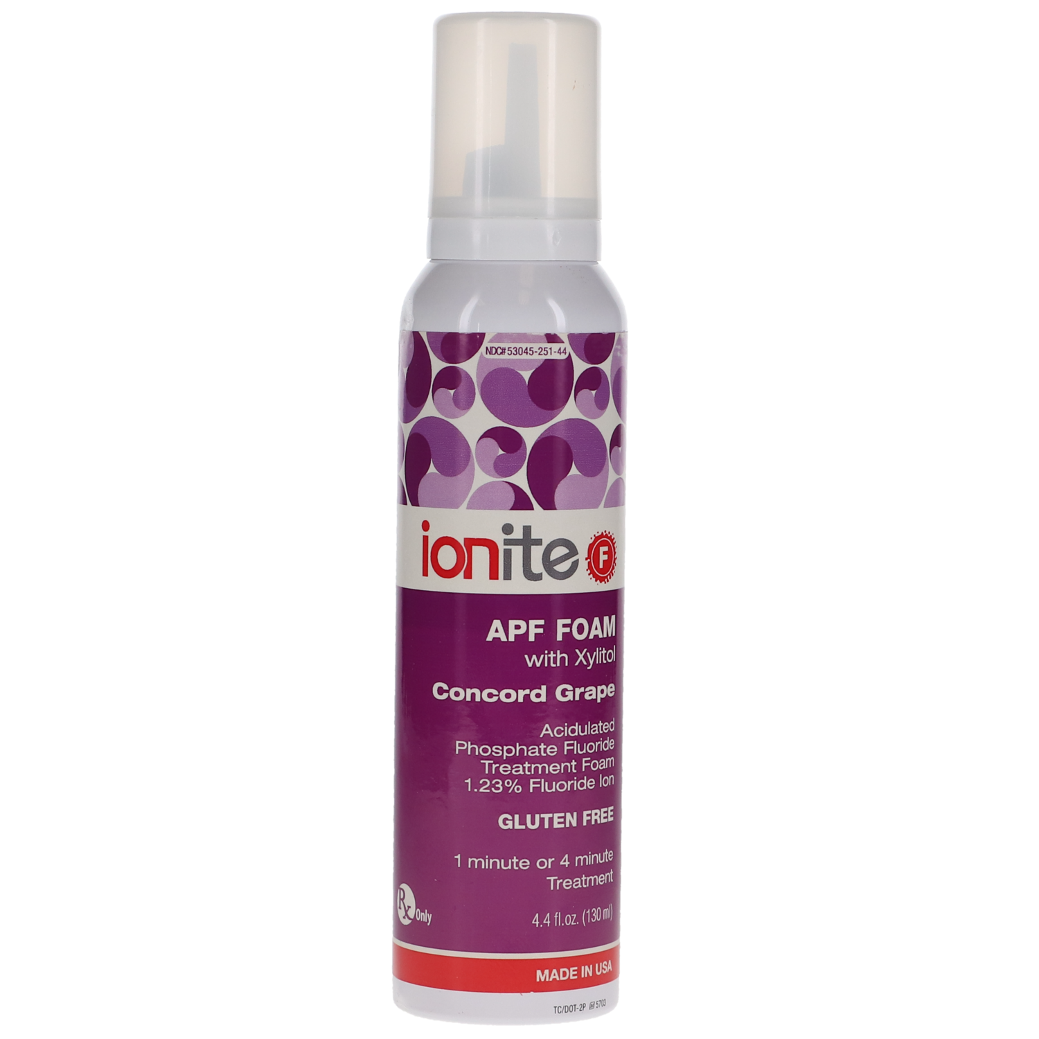 Dharma Research - Ionite-F APF Foam Concord Grape x 130ml, 56-00101