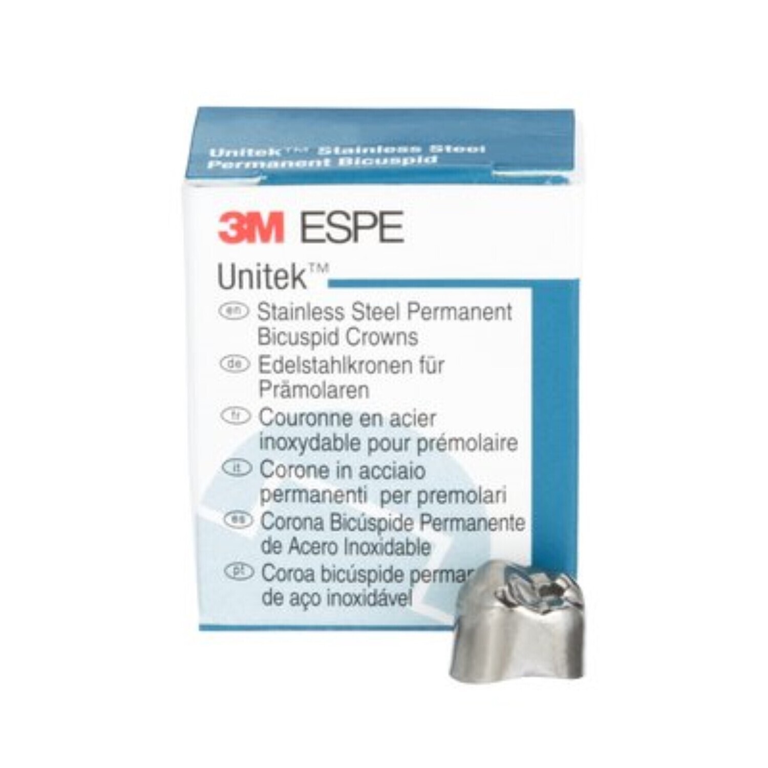 3M-Unitek S.S. Permanent Bicuspid 2nd LR-5 5/Pk