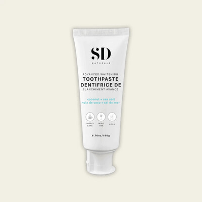 Advanced Whitening Toothpaste - Coconut Sea Salt -Case of 5, A190001-5