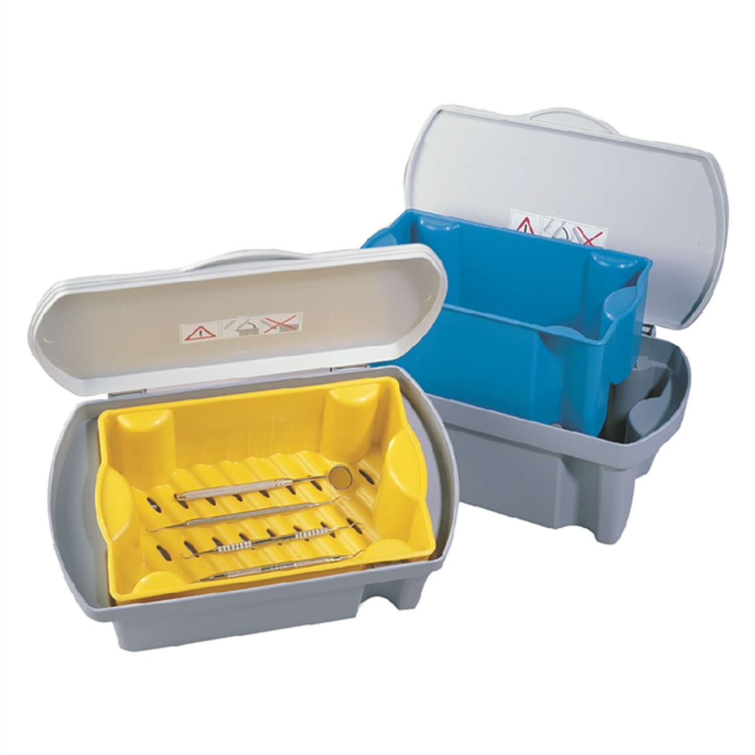 Euro-Tray Holding Tray, with Blue Insert, 1/Pk, TRB200