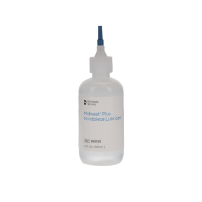 Midwest Plus Handpiece Lubricant Oil Dropper Bottle, 2 oz, 1/Pk, 380130