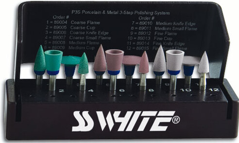 Jazz C2S Diamond Polishers, RA, Cup, Medium, 3/Pk