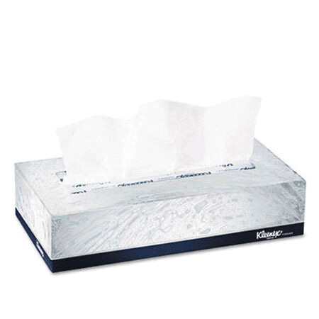 Kleenex Boutique Tissue, 2-Ply, 8.3" x 7.8", White, 95/Box x 36/Case