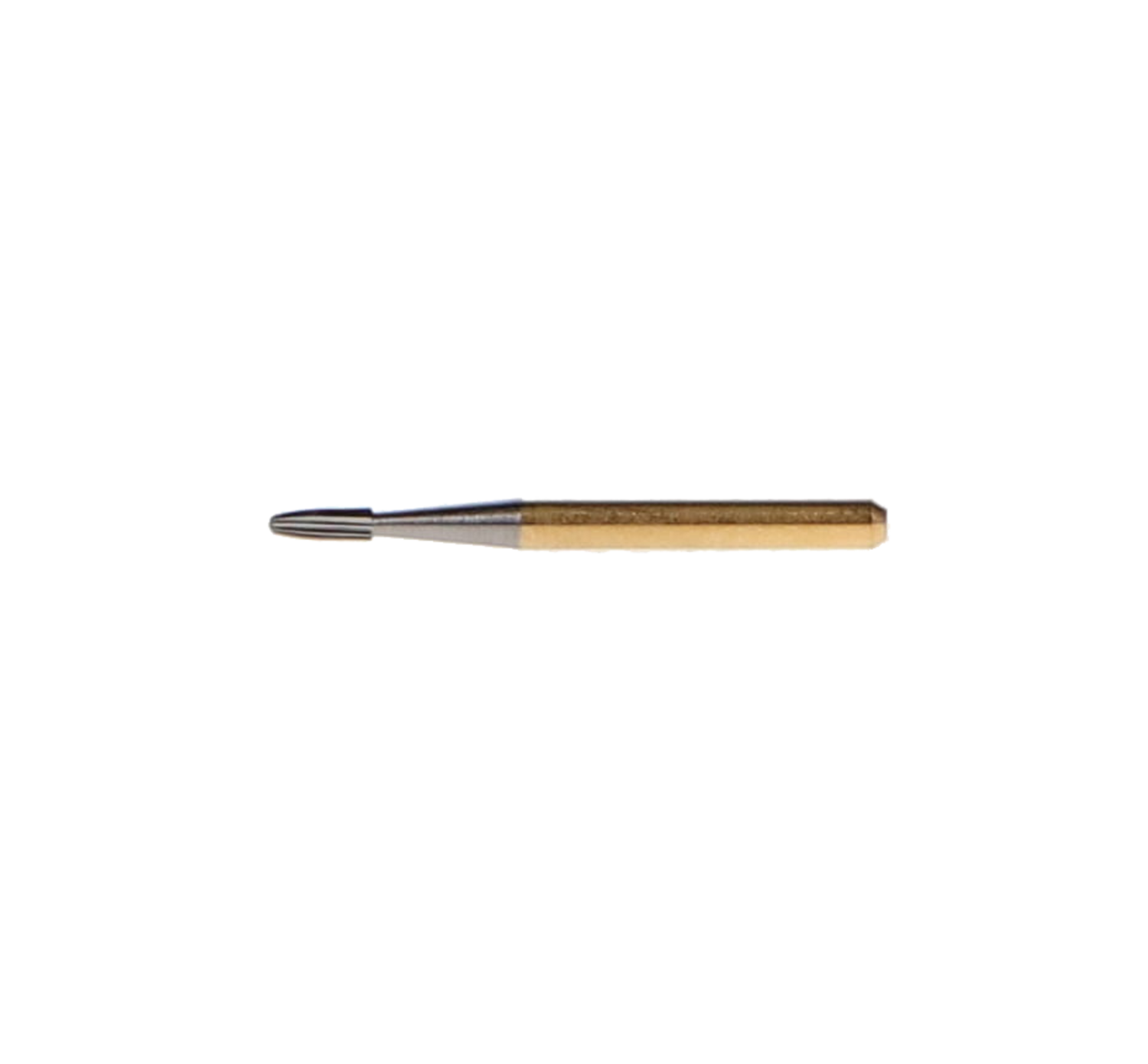 12-Blade Trimming & Finishing Carbide Bur, FG, Bullet, # 7802, 5/Pk, TFB7802
