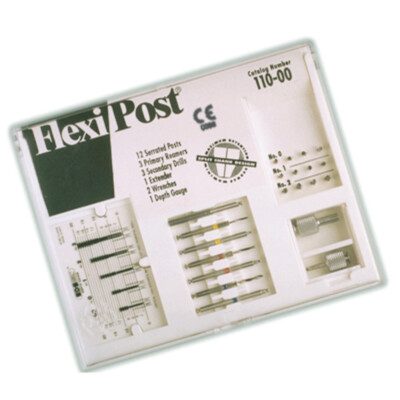 Flexi-Post Fiber Posts, Refill, # 1, Red, 10/Pk, 2130-01