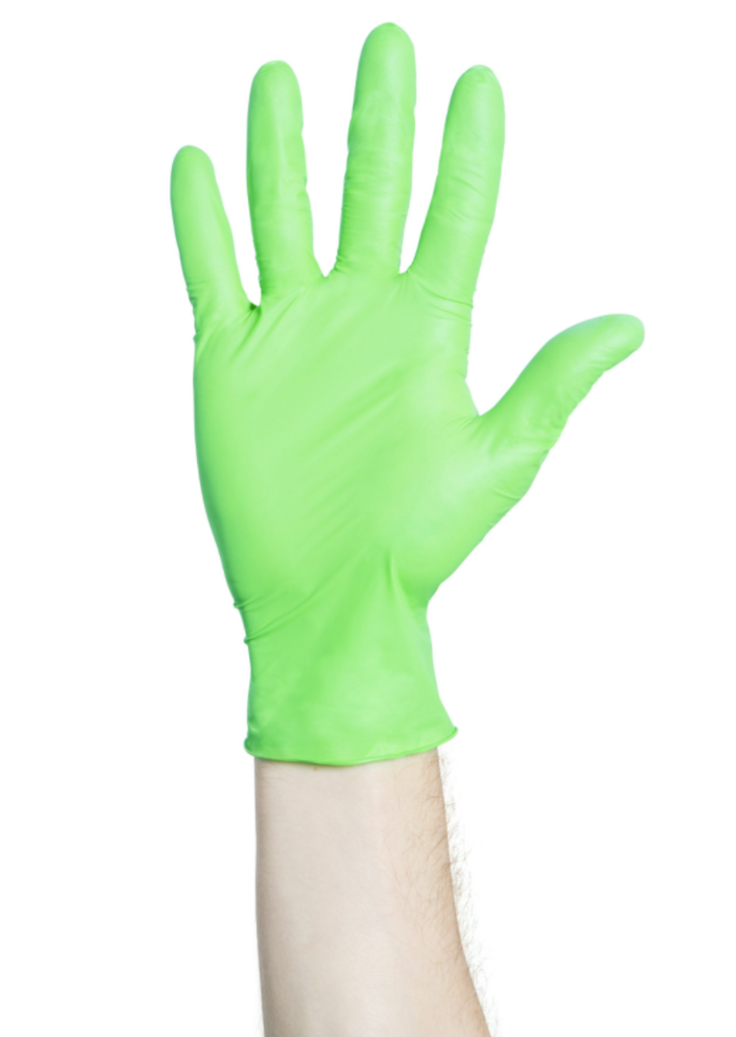 FlexaPrene Chloroprene Gloves, Powder-Free, Extra Large, Green, 180/Box