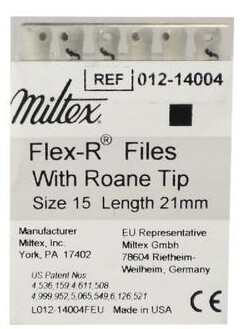 Flex-R Files 21 mm #15 6/Bx