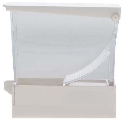 Plasdent - Cotton Roll Dispenser Pull Style, White, 207CRD-1