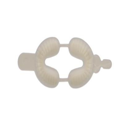 Fluoride Trays Foam Dual Arch, Medium, White, 100/Pk, 108111