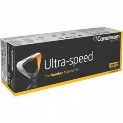 Ultra-Speed Film DF-57C, Double Film, Standard, Adult, # 2, 100/Pk