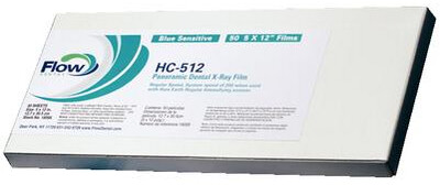 Flow-X Panoramic Film, 6 " x 12", Blue, 50/Pk