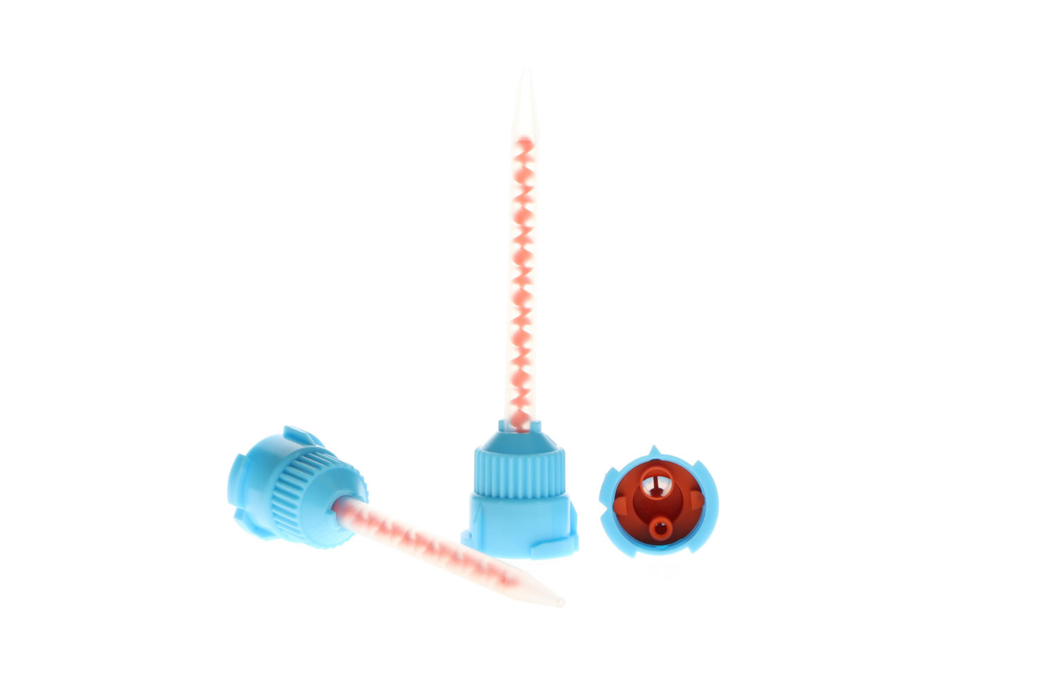 Temporary Crown & Bridge Material, HP Mixing Tips, Blue/Orange, 50/Pk, MTL