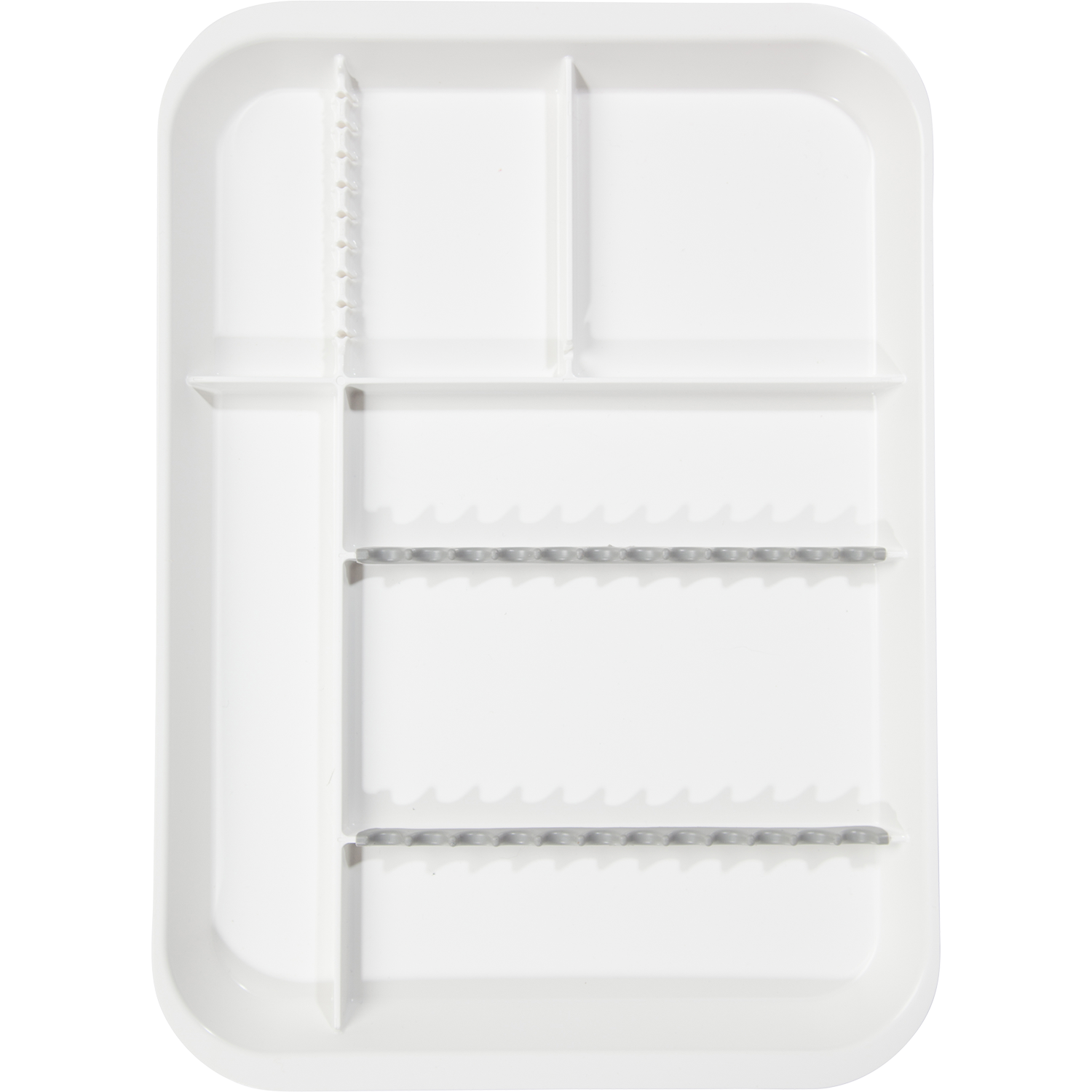 B-Lok Divided Setup Tray, White, 1/Pk, 20Z451A