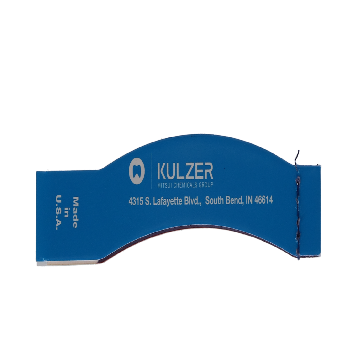Surgident Articulating Paper Strip, Curved, 72 microns, Red/Blue, 12 Books/Box, 50099121