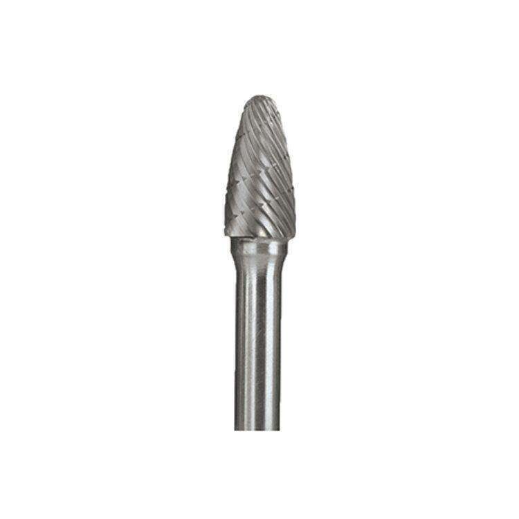 920 Laboratory Spiral Cut Carbide Burs, Round, # A 3/8, 1/Pk