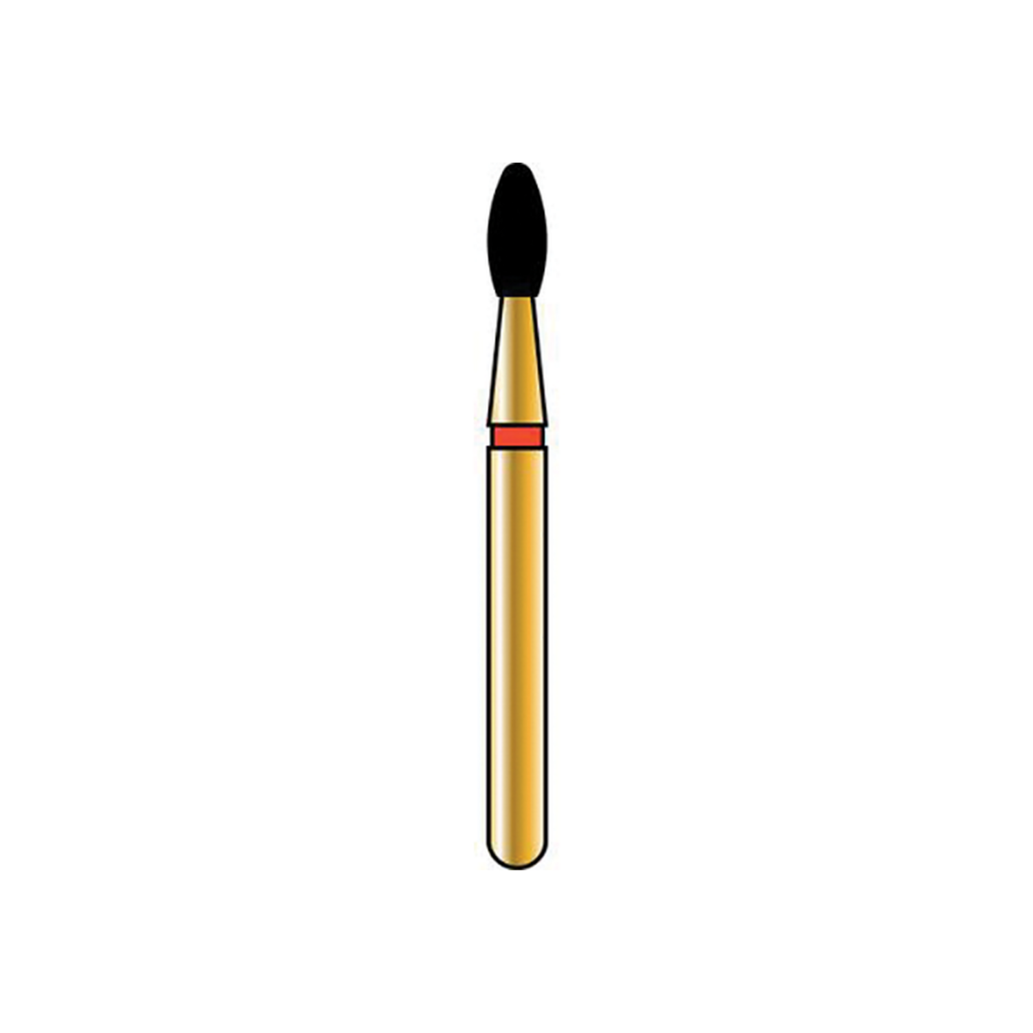 Alpen Multi-Use Diamond Burs, FG, Football, # 379, 1.6 mm, Coarse, Green, 5/Pk, R379C016FG