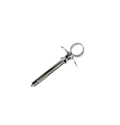 Aspirating Anesthetic Syringe, with Thumb Ring Handle, CW Type, Standard, 1.8 cc, 1/Pk, 76-70