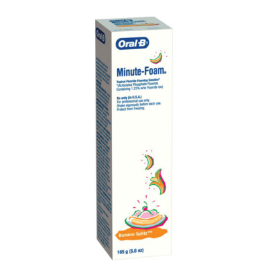 Oral-B Minute Foam 1.23% Bubblegum 5.8oz