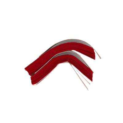 Accufilm I Double-Sided, Super Thin Articulating Film, Precut, Red/Red, 280/Pk, S021