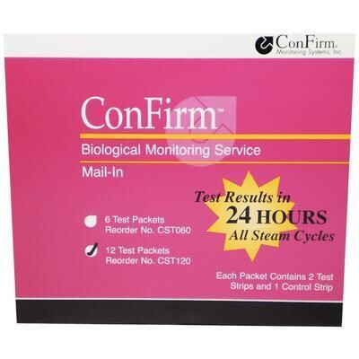 Confirm Mail-In Sterilizer Monitor 12/Bx, CST120