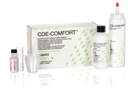 Coe-Comfort Edentulous Tissue Conditioner, Liquid Refill, 6 oz, 1/Pk, 341091