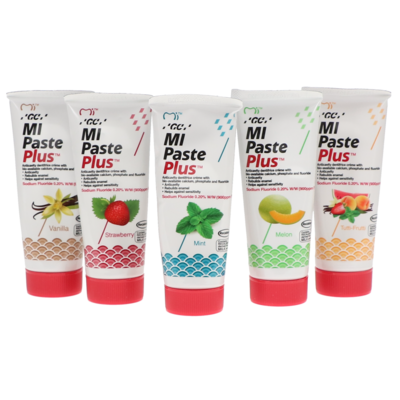 MI Paste Plus Topical Tooth Crème, 40 g, Assorted, 10/Pk, 422614