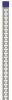 NTI Perforated Diamond Finishing Strips, Narrow, 2.5 mm, Medium, Blue, 10/Pk, FSP2-M