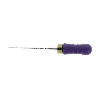 Ready-Steel C+ Stainless Steel Hand File, Sterile, 18 mm, # 10, Purple, 6/Pk, A012X01801004