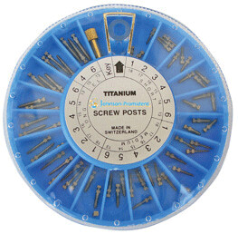 Titanium Screw Post XL4 6/Pk, PI-TXL4