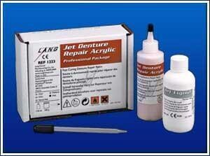 Jet Denture Repair - Powder, 4-oz - Pink